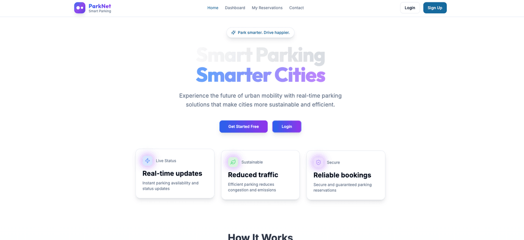 ParkNet - IoT Parking Hub